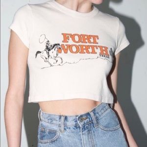 Brandy Melville baby tee